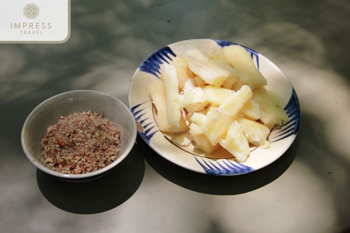 Boiled cassava