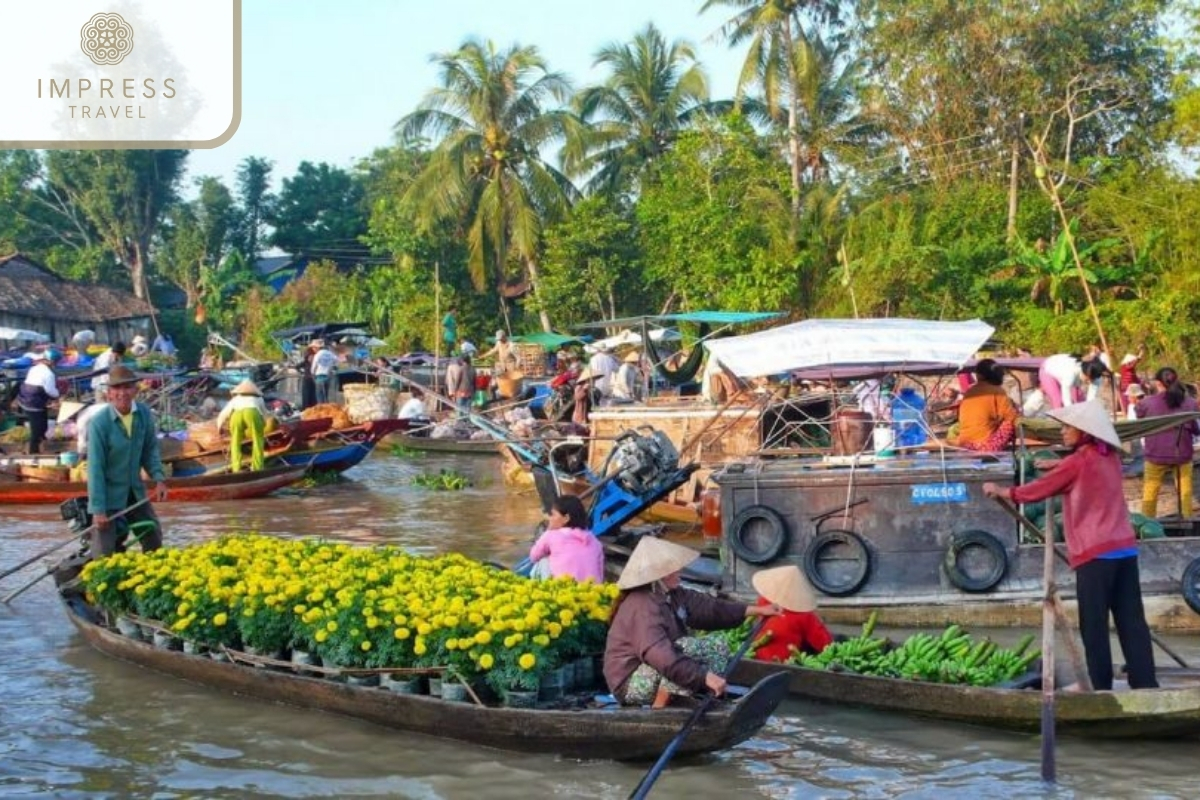 Cai Rang Floating Market