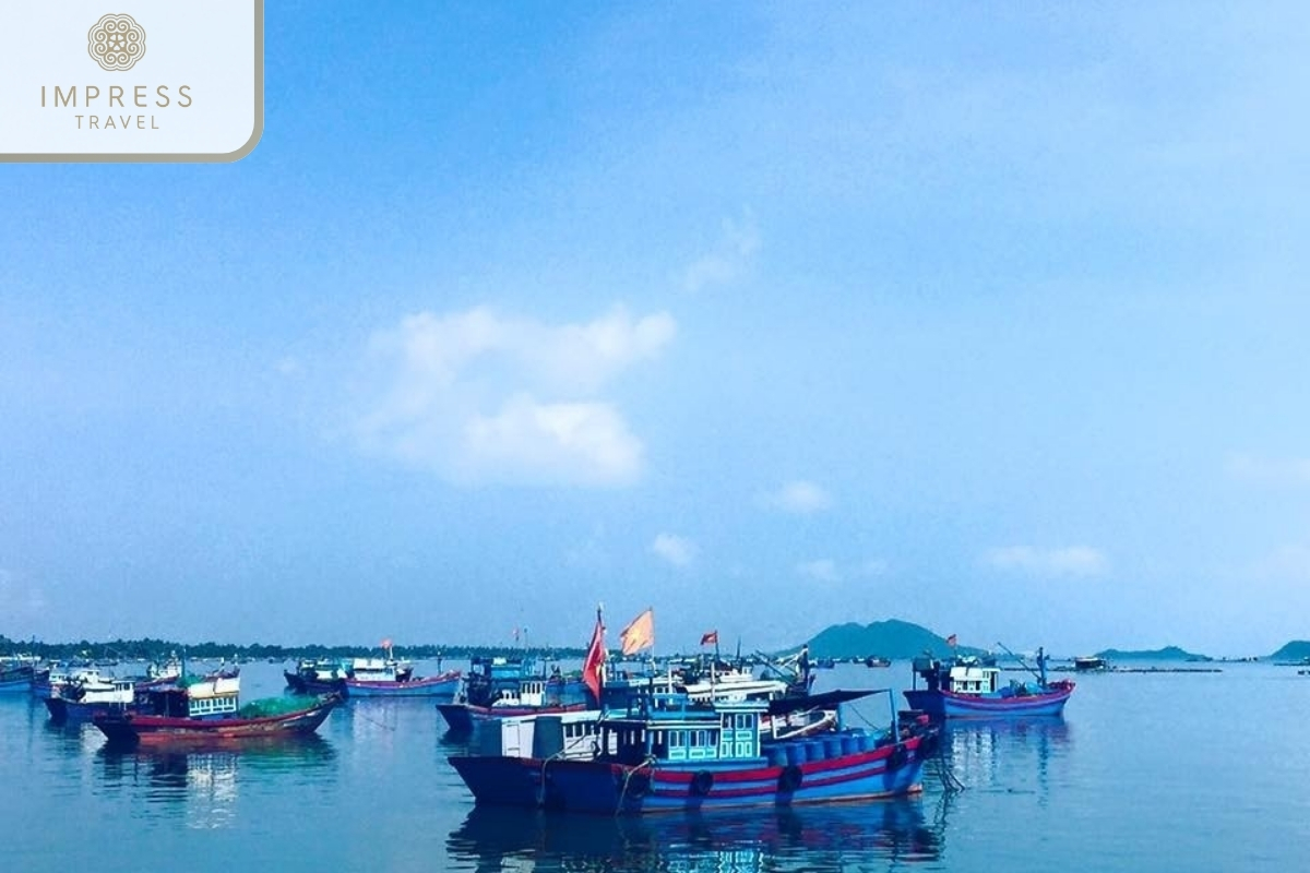 Van Gia Port in Diep Son Island in Nha Trang