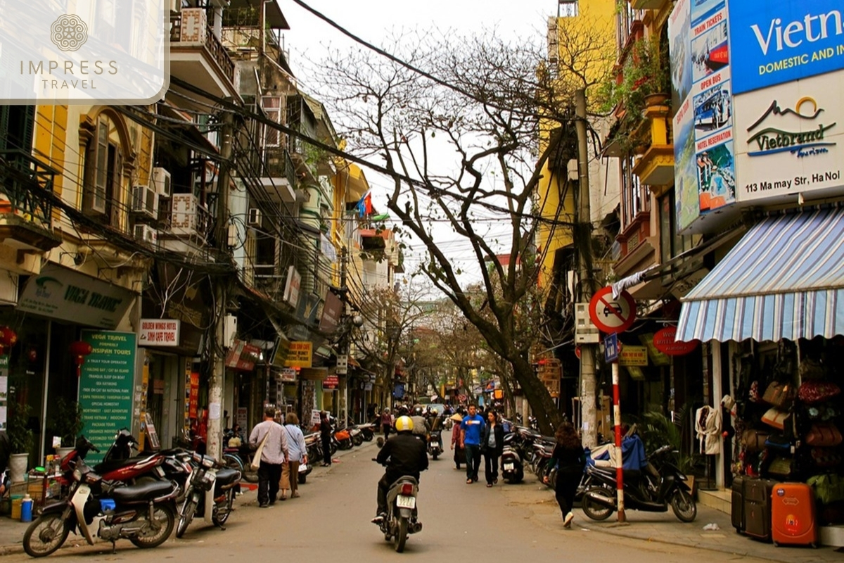 Hanoi Old Quarter in attractions in Hanoi 