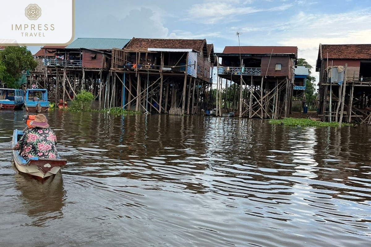 Tonle Sap River in 2-Day Mekong Delta Tour Ending in Phnom Penh 