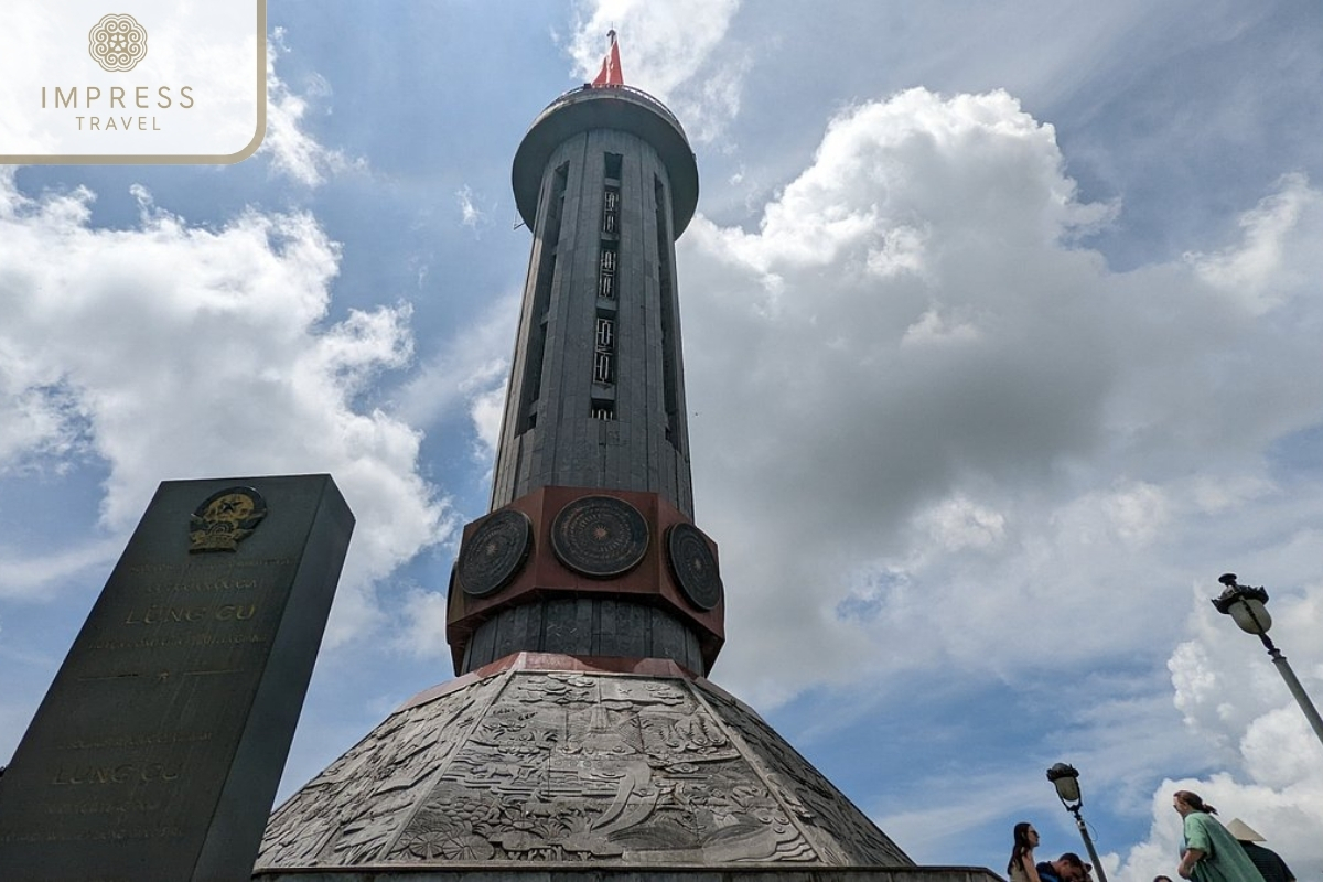 Lung Cu Flagpole in Ha Giang Loop by Easy Rider