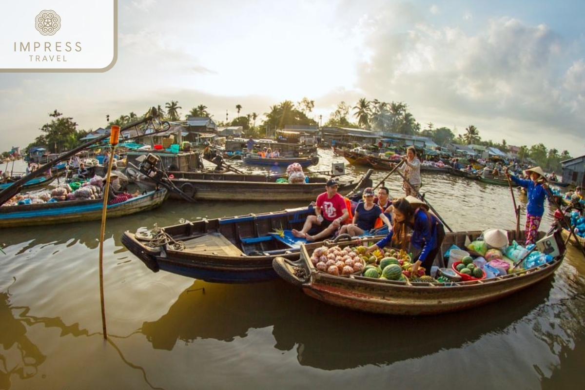 Phong Dien Floating Market in Mekong Floating Markets