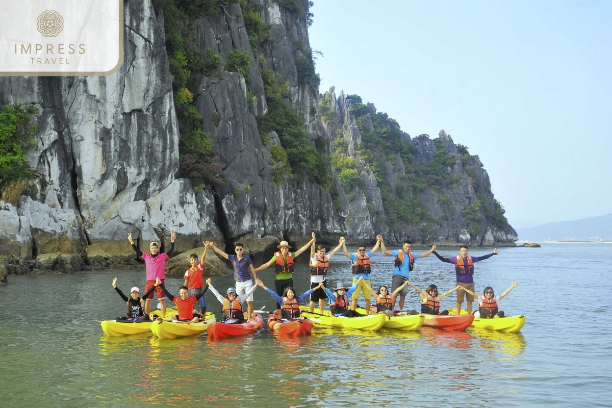 Kayaking through Hidden Lagoons