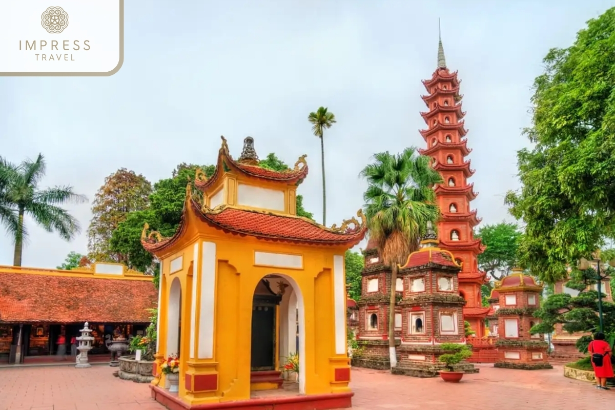 Tran Quoc Pagoda in A Journey into Buddhism at Tran Quoc Pagoda