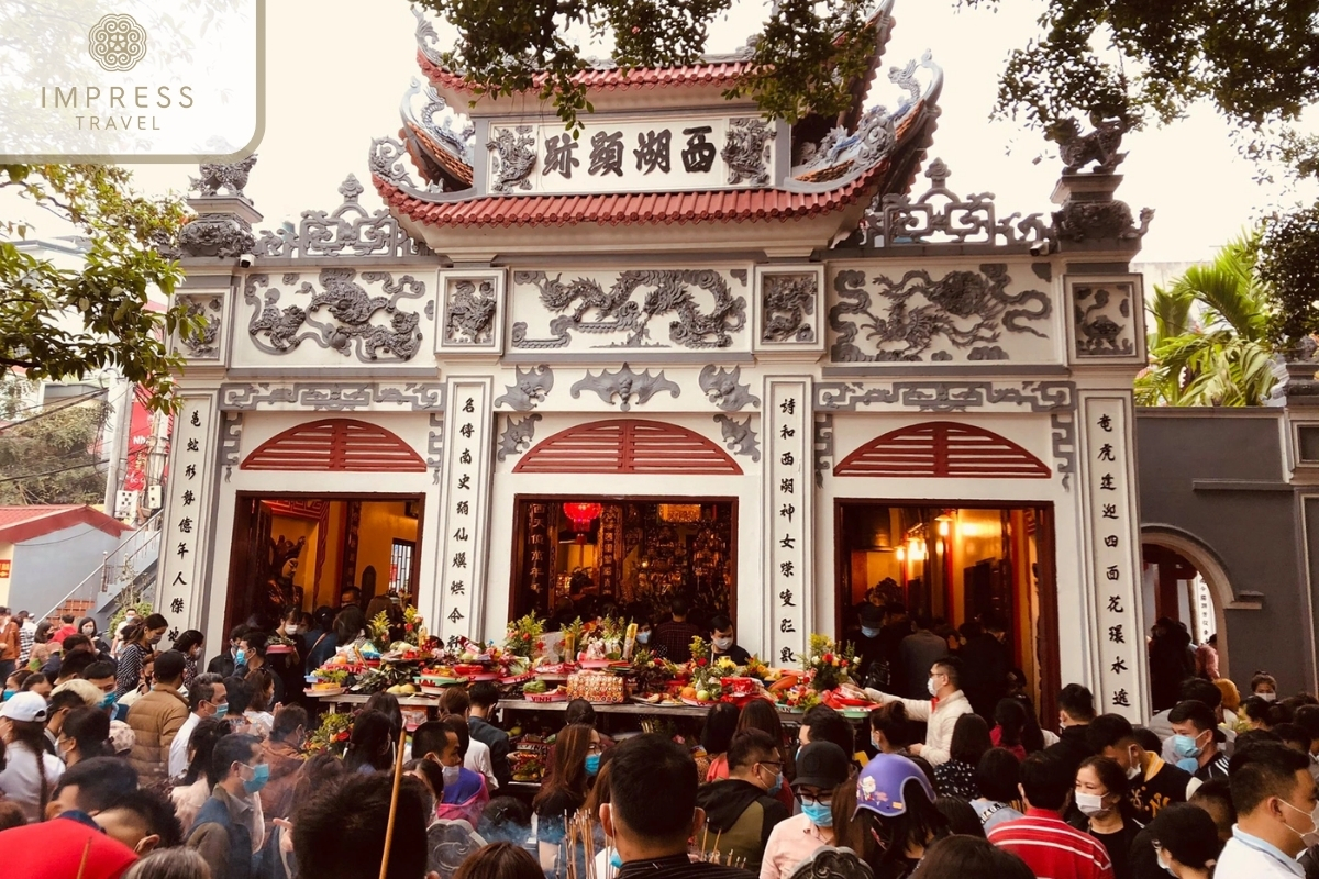 Phu Tay Ho in A Journey into Buddhism at Tran Quoc Pagoda