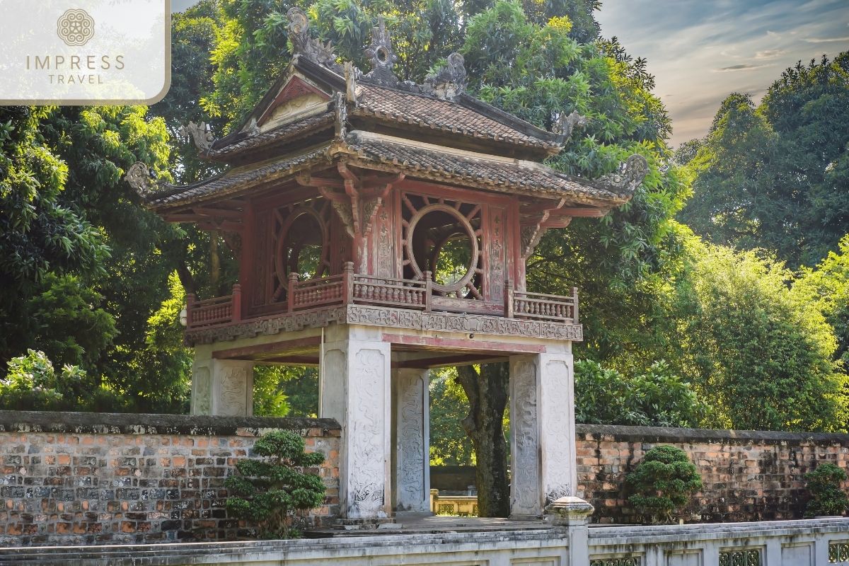 Temple of Literature in A Solemn Experience at Ho Chi Minh's Mausoleum