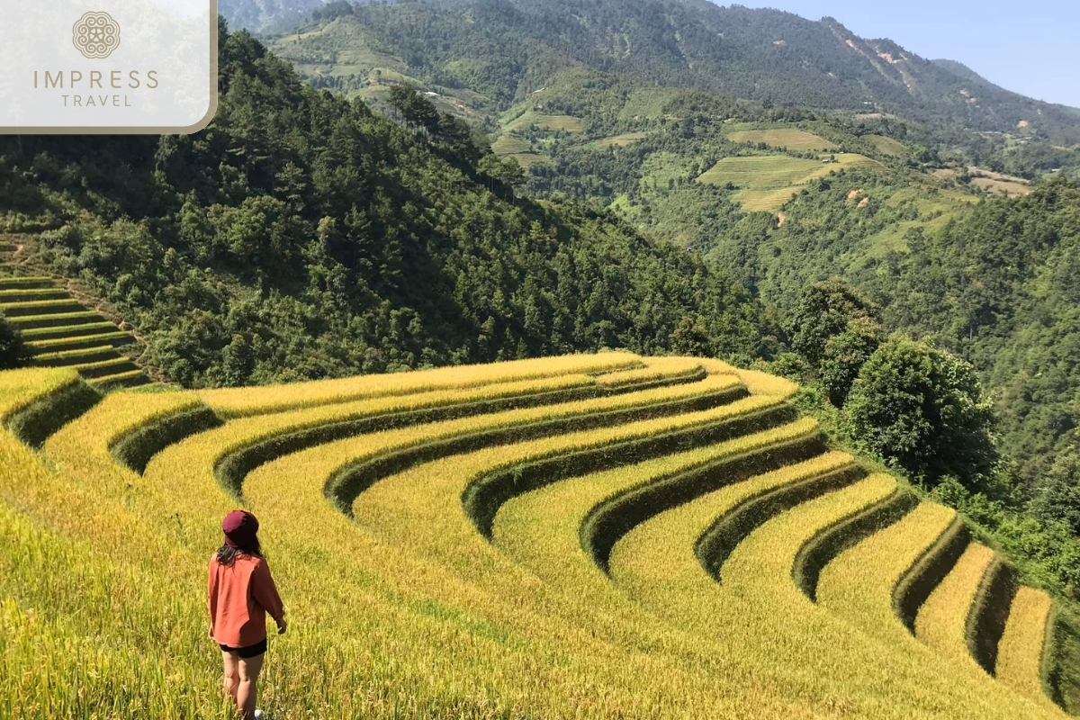 Lim Mong villages in Huong Siu Homestay in Mu Cang Chai