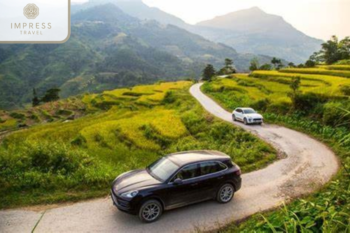 Traveling by Private Car or Taxi in perfect transportation from Hanoi to Sapa 