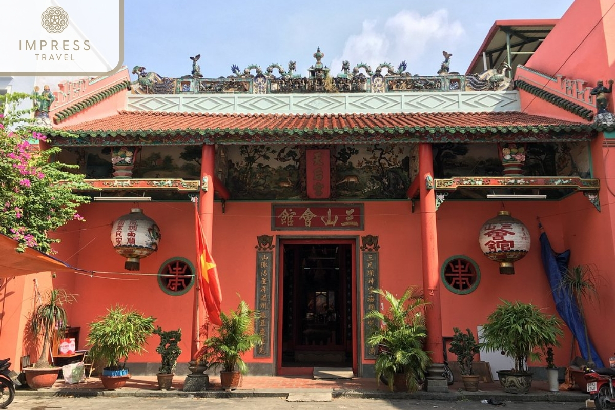 Tam Son Assembly Hall in o Chi Minh City tours to visit the Chinese Quarter