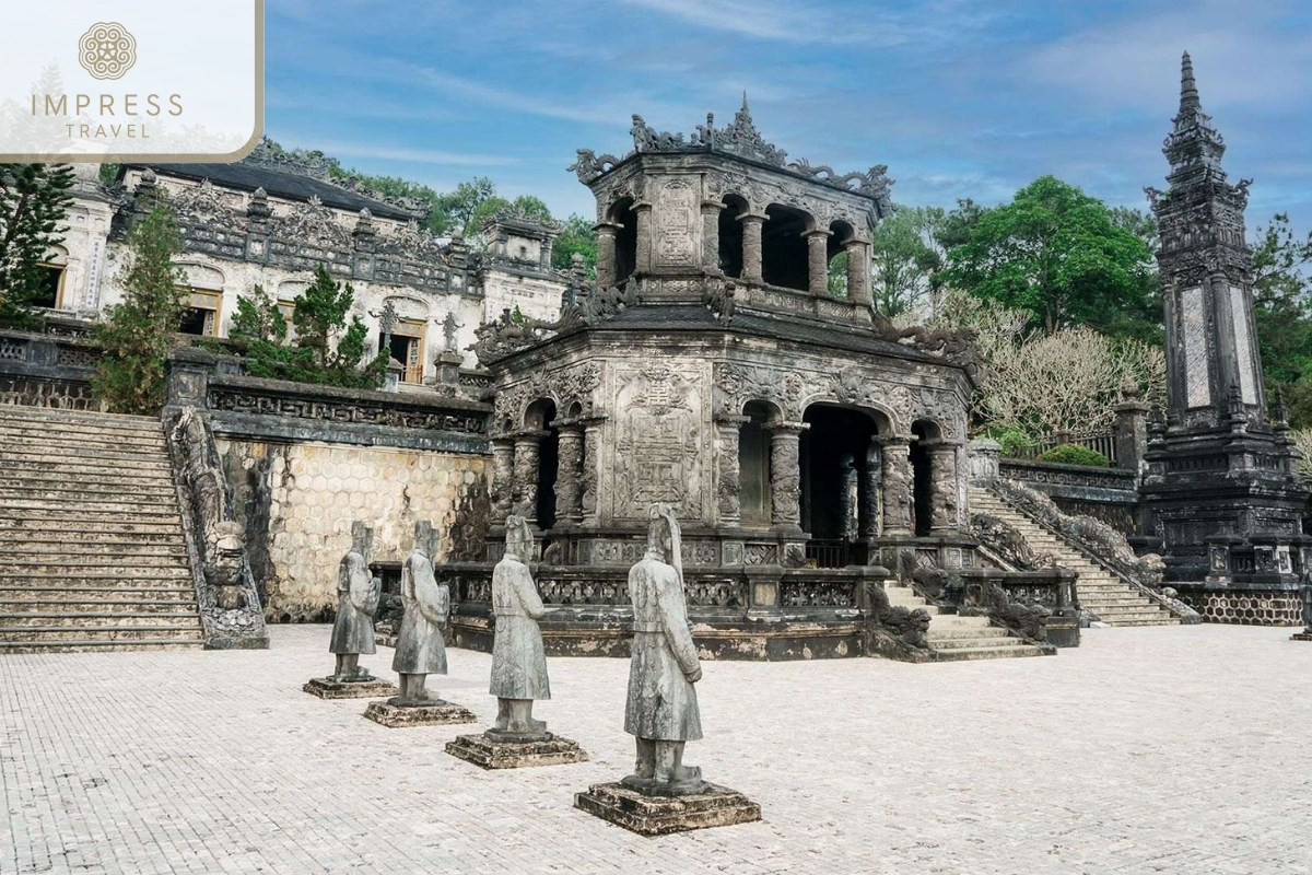 Khai Dinh Tomb in Da Nang - Hue Ancient City tour