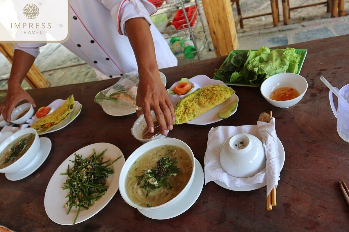 Enjoy the results in Cooking Class with Chef Vu in Saigon