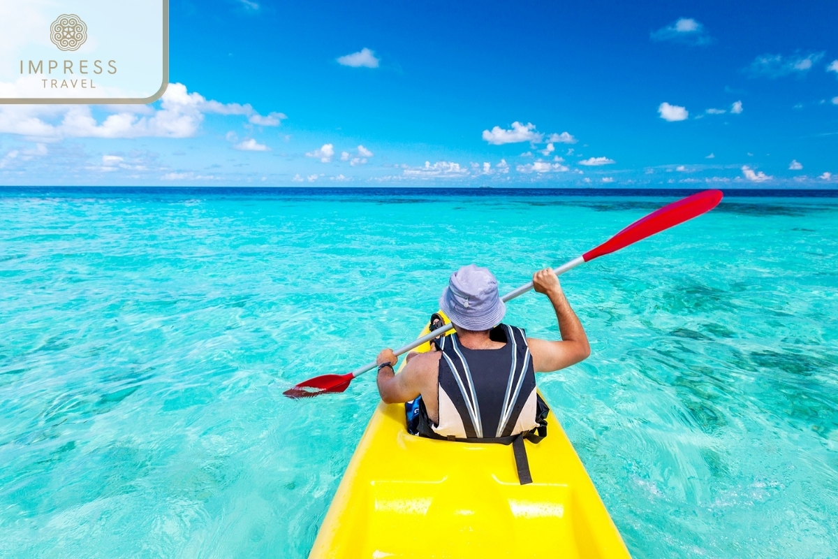 Kayaking Adventure in Relaxing Tour at Ong Lang Beach 