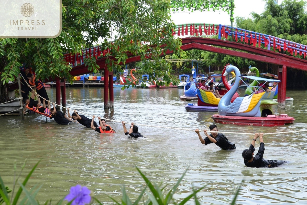 Vinh Sang tourist area in Ben Tre, Can Tho, Vinh Long in 2 Days