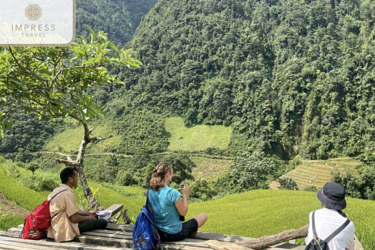 Rest in Tu Le in Hiking in Mu Cang Chai with a Local Guide