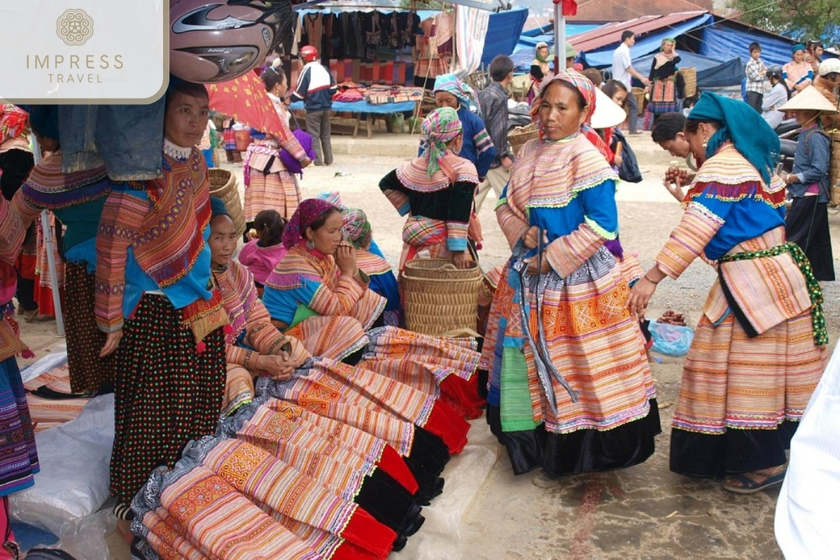 Bac Ha Market in Ethnic Minority Market with a Sapa Tour