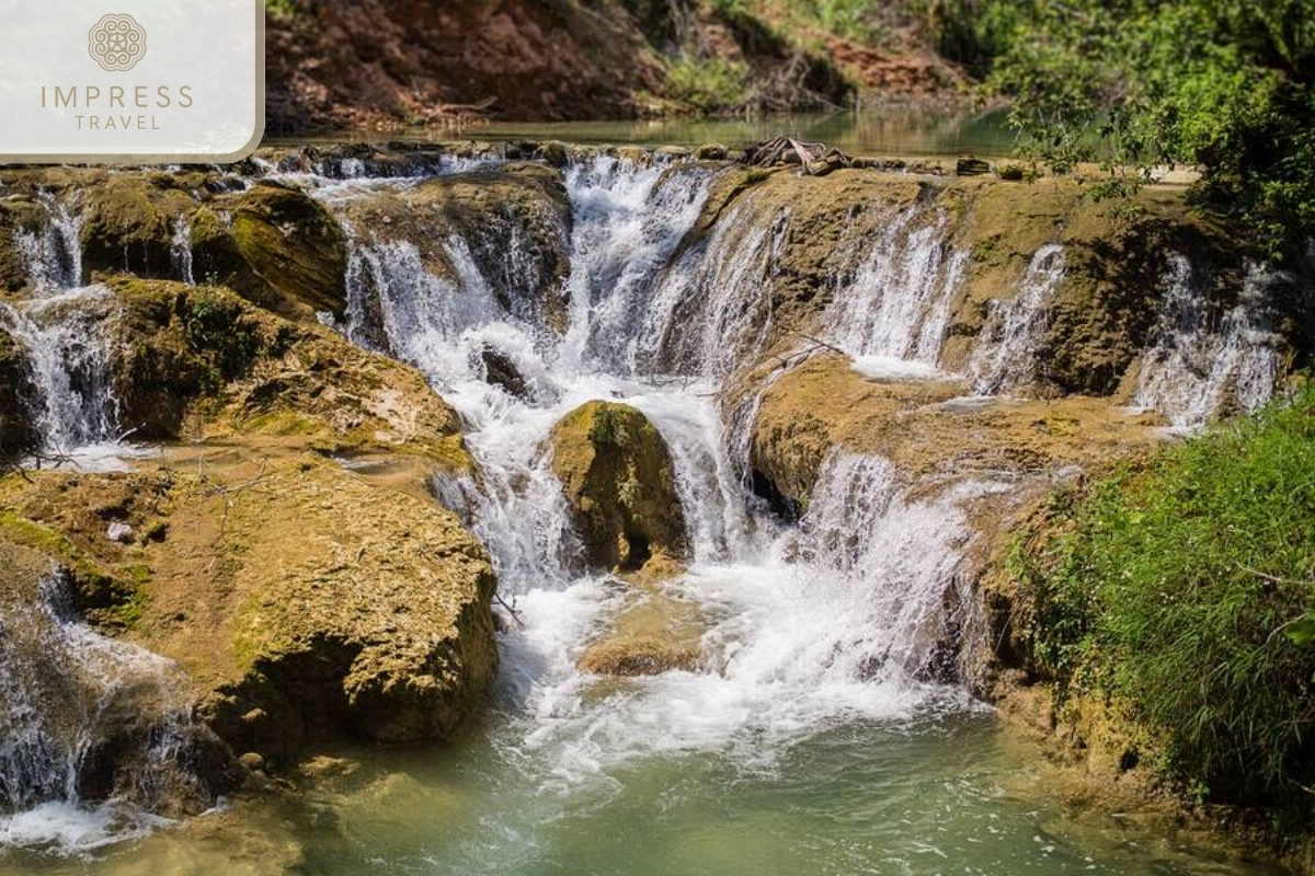 Hieu Waterfall in Easy Trekking Tour to Eo Ken Village