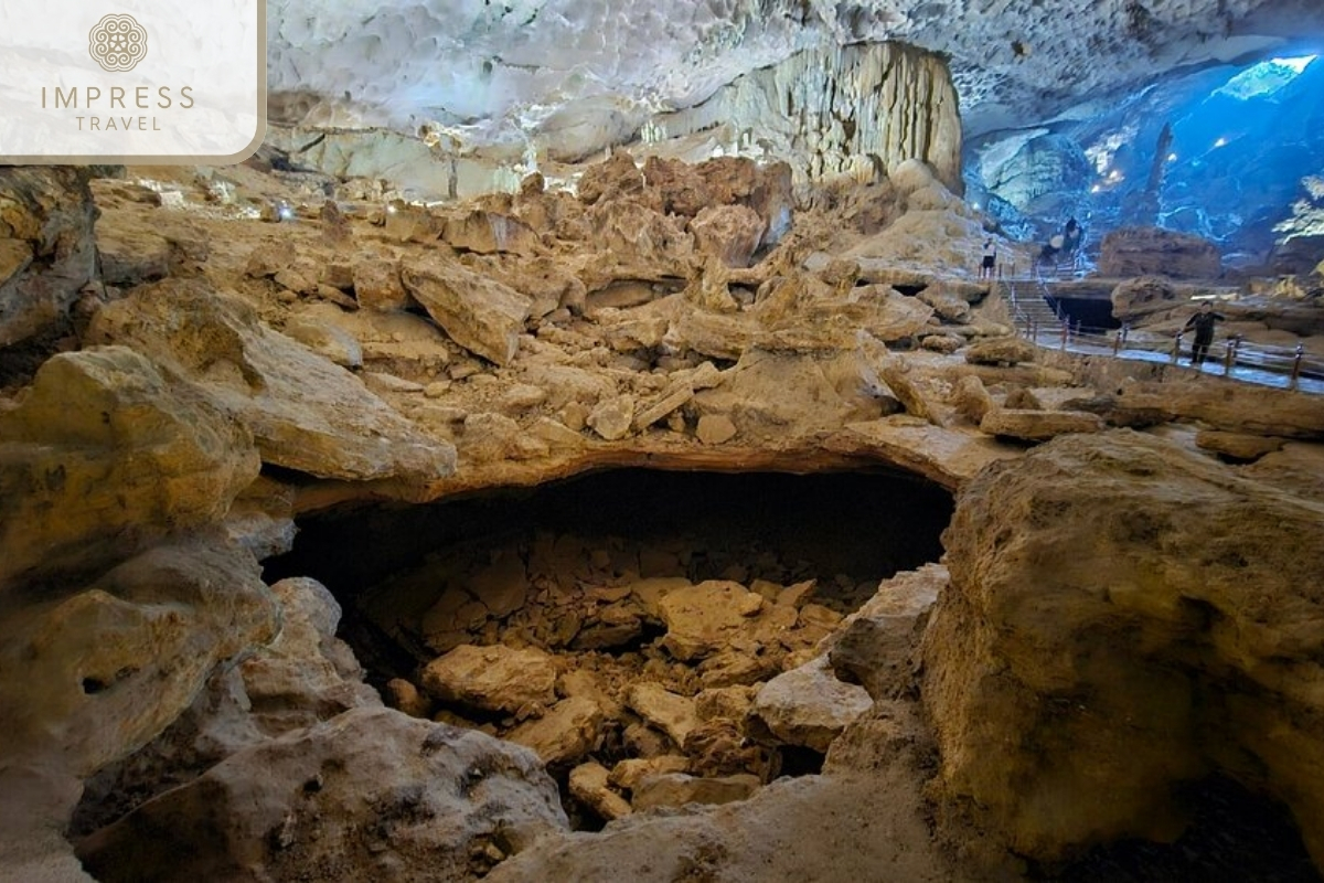 Sung Sot Cave in Trinh Nu Cave with the Halong Tour