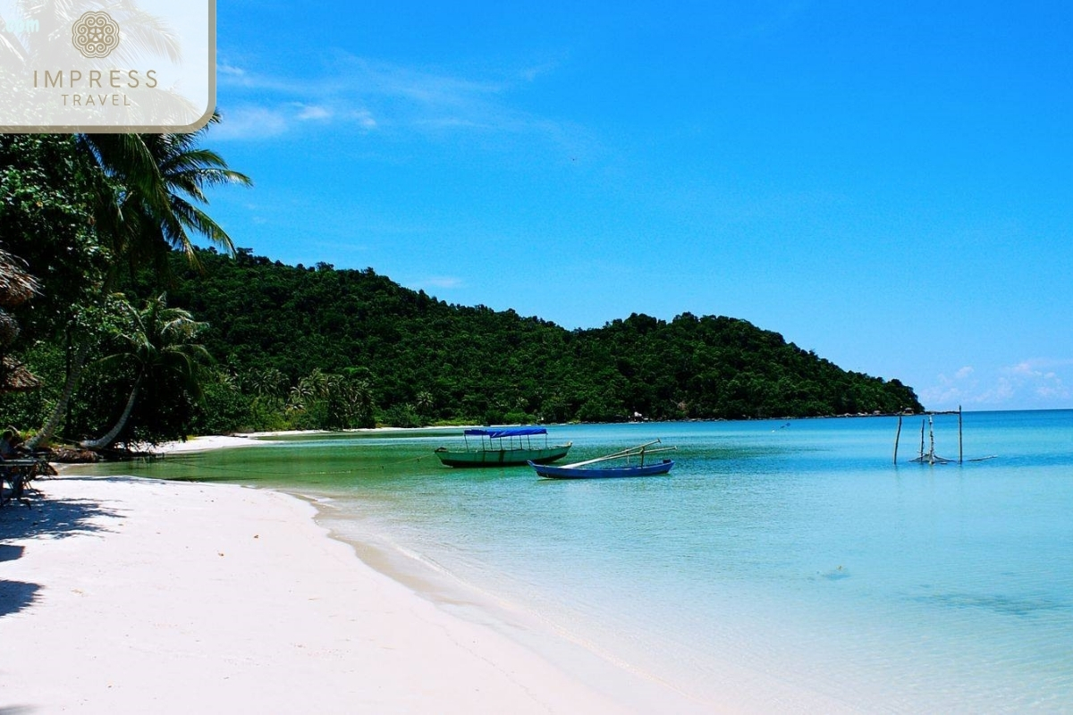 Sao Beach the beaches of Phu Quoc from big to small