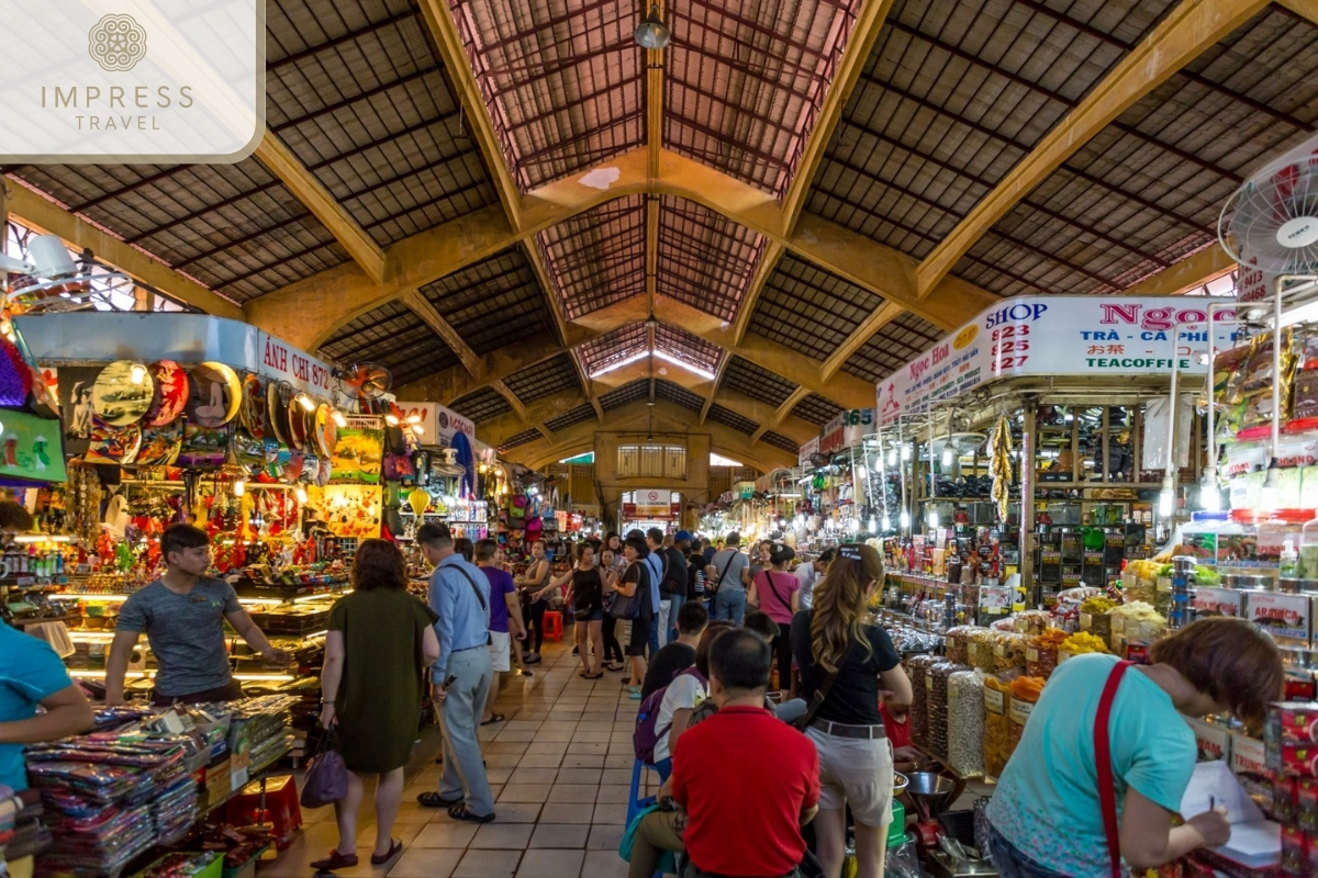 Ben Thanh Market in Morning Walking Tour at Gia Dinh Park