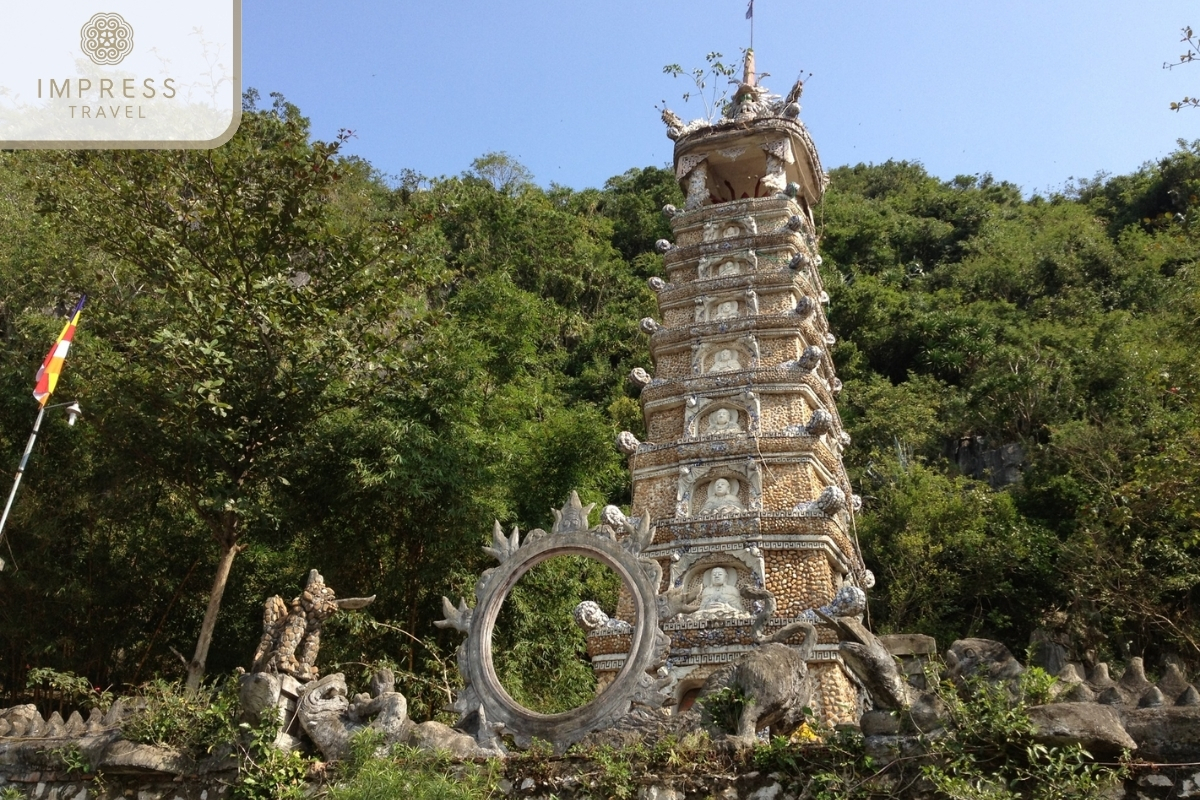 Marble Mountains in Relaxing Tour at Non Nuoc Beach