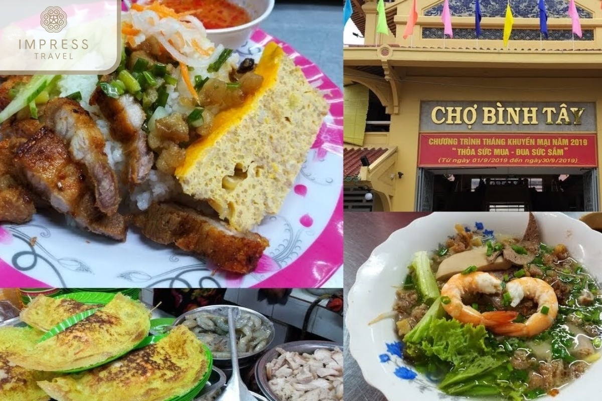 Culinary Delights at Binh Tay Market