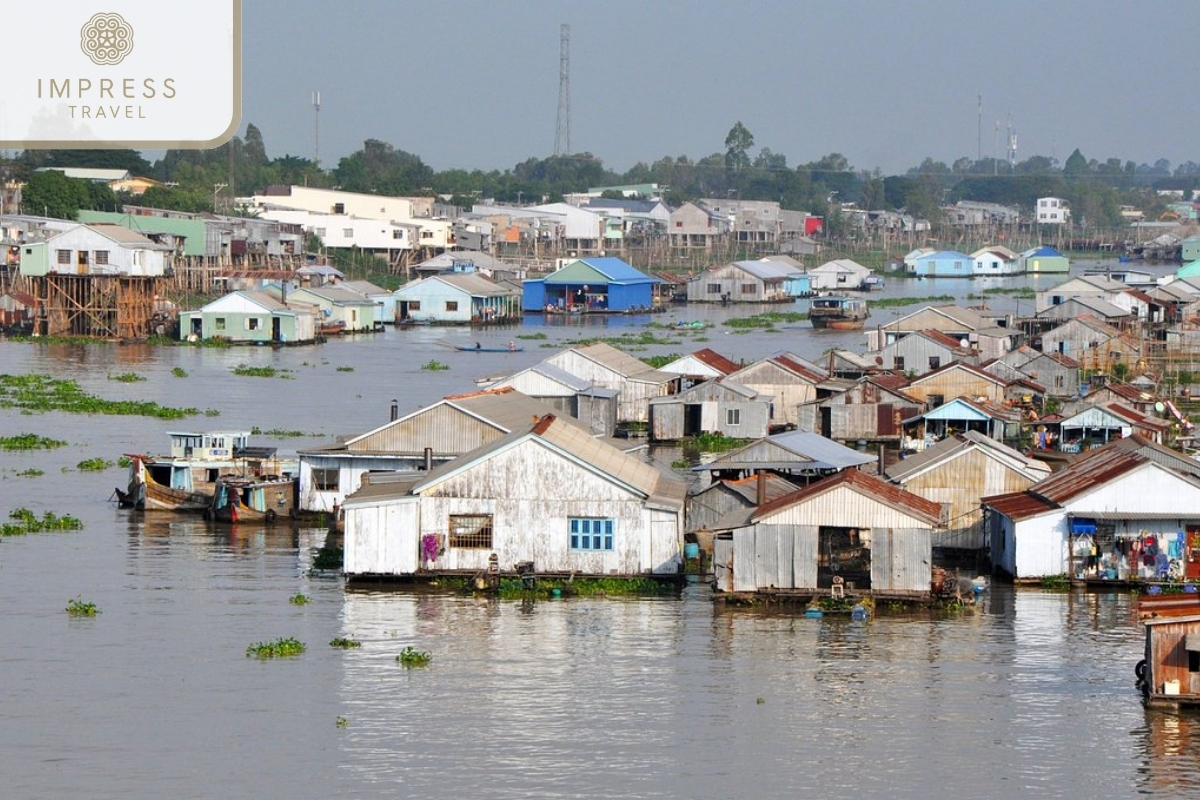 Chau Doc in Speed Boat the Mekong Delta to Phnom Penh 