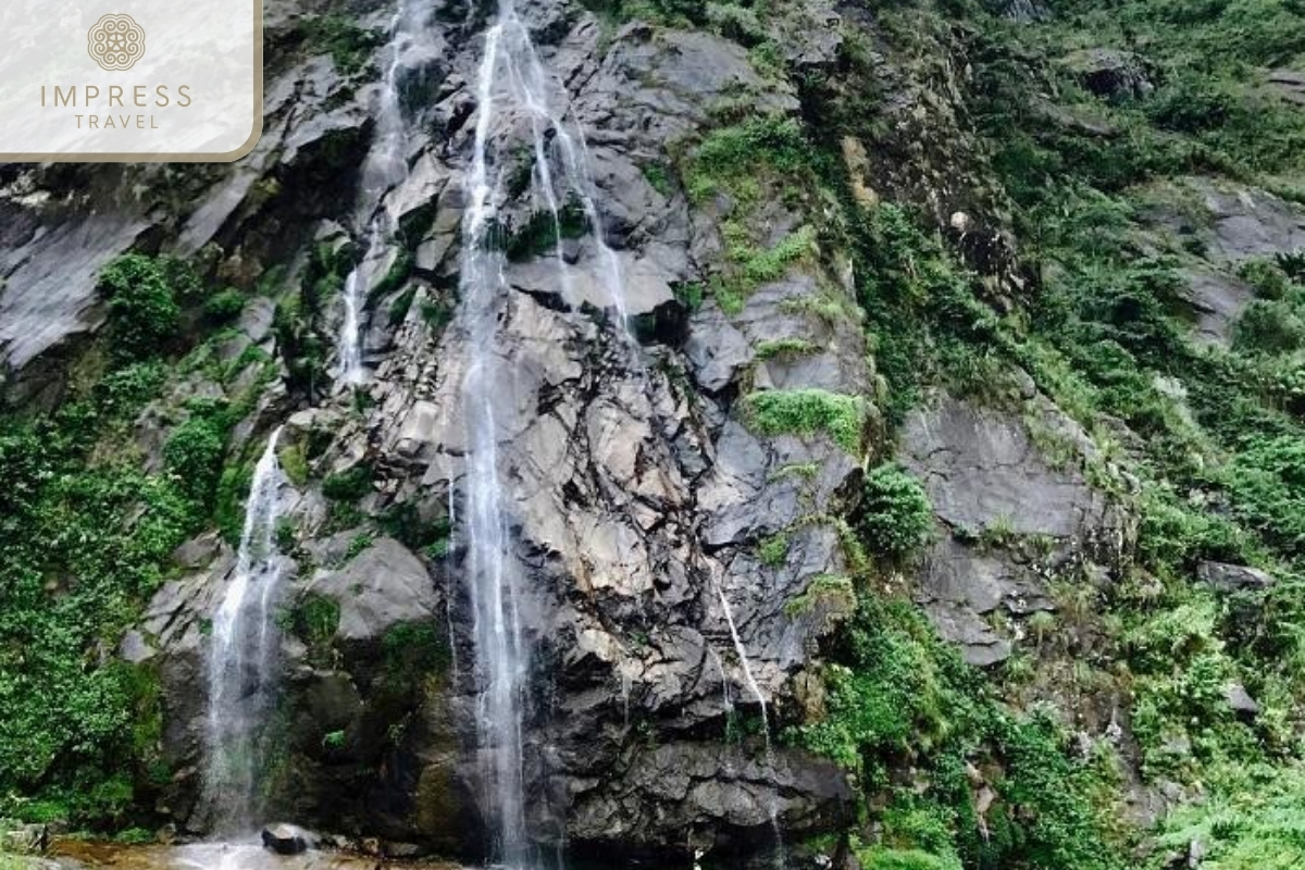 Feel the wilderness in Tac Tinh Waterfall