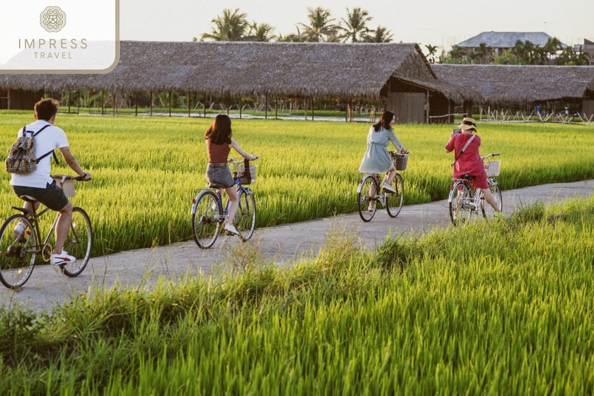 Cycling through the countryside