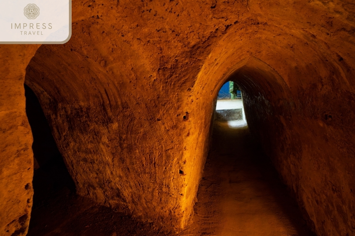 Cu Chi Tunnels in the best time to visit Ho Chi Minh City