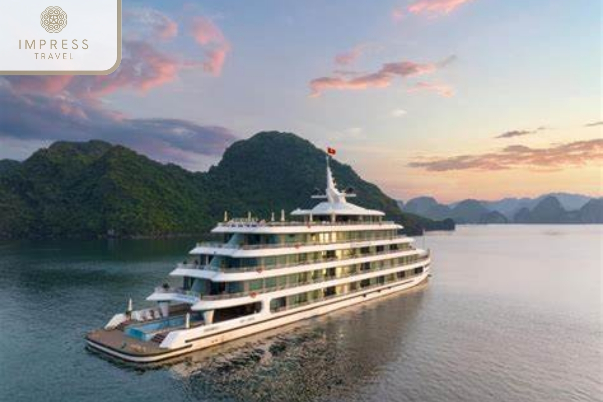 Catherine Cruise is Six-Star Cruises for Halong Bay Tours