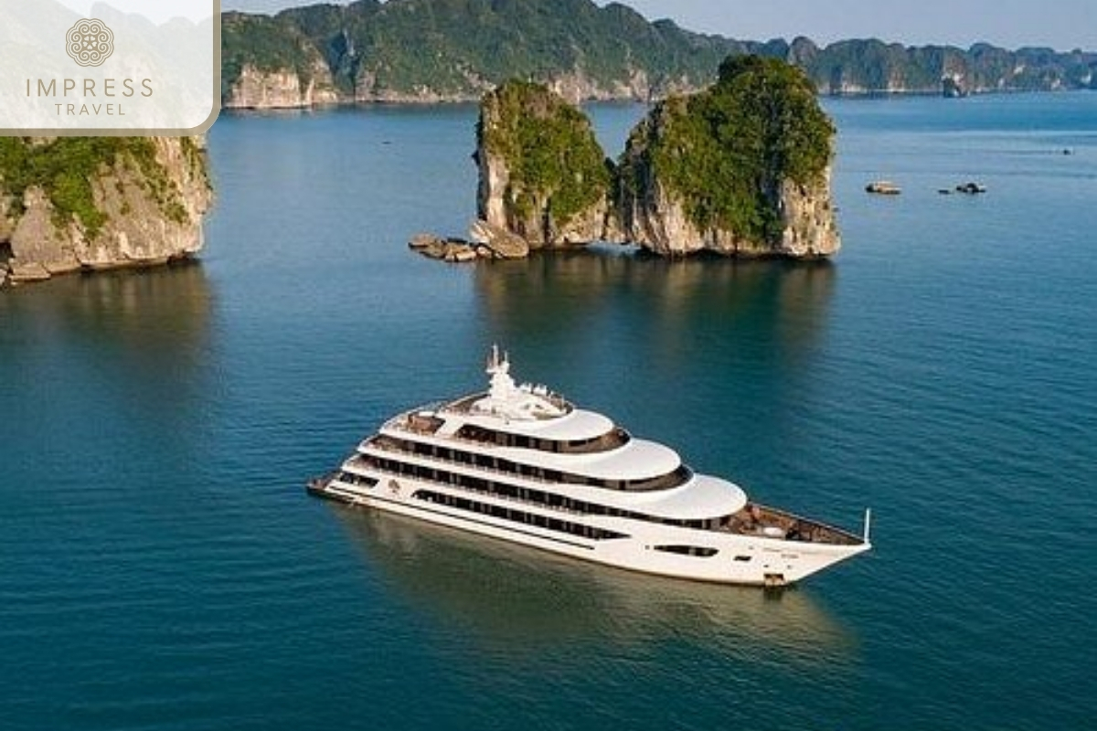 Elite of the Seas is Six-Star Cruises for Halong Bay Tours