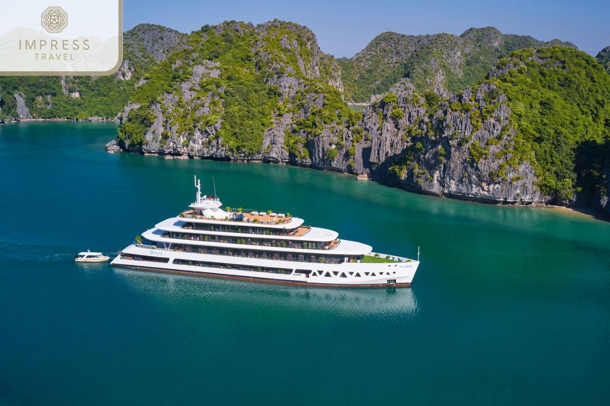 Elite of the Seas is Six-Star Cruises for Halong Bay Tours