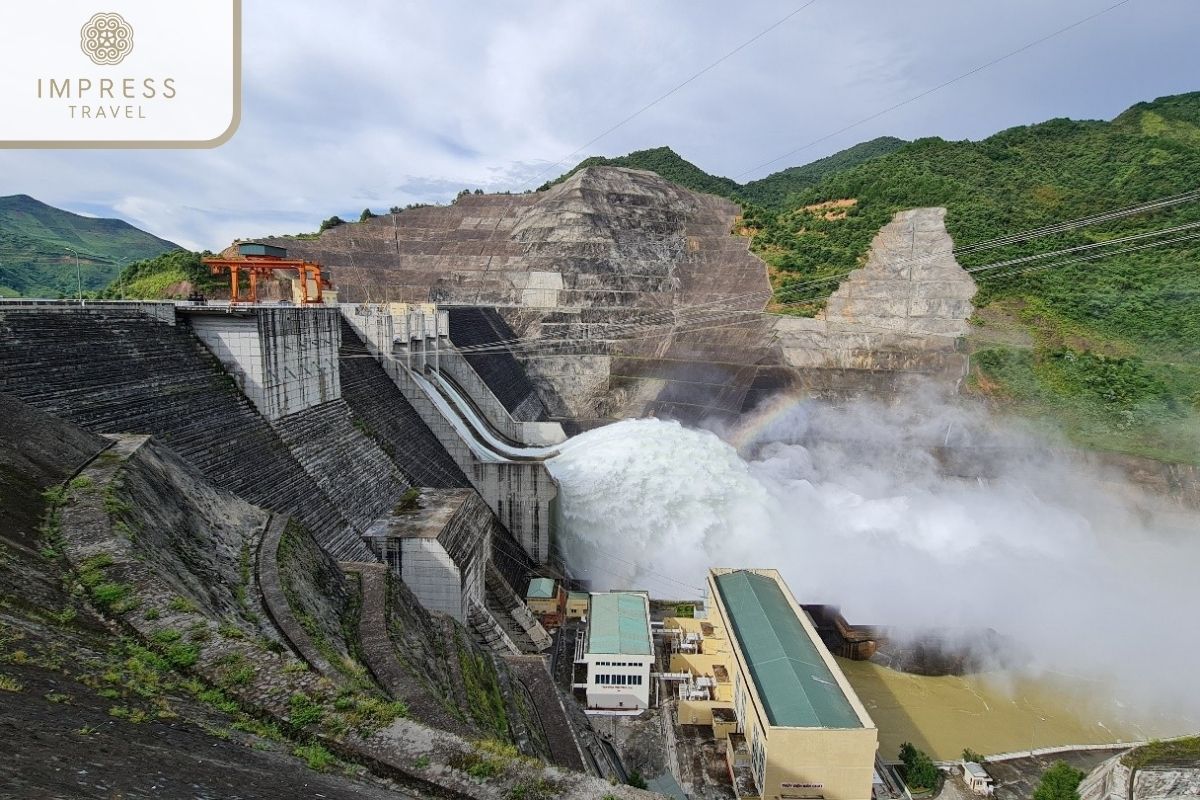 serene Son La Hydropower Lake