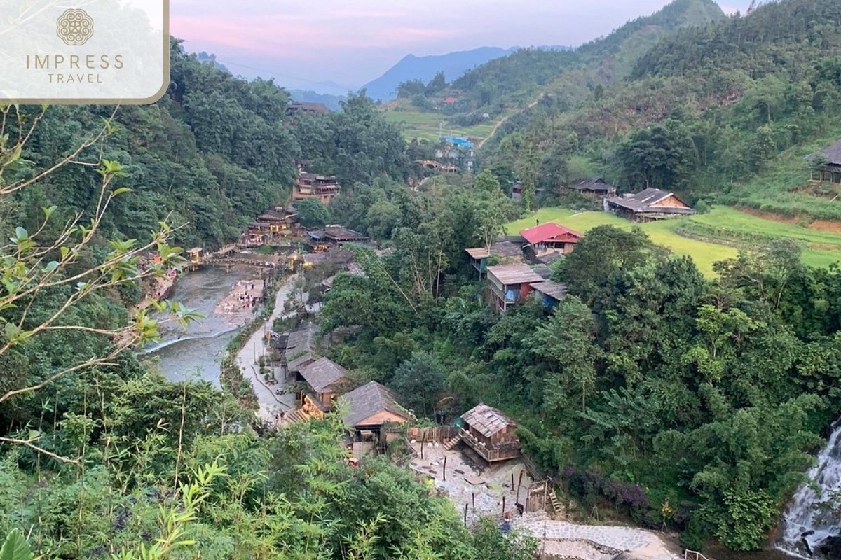 Cat Cat Village in Mount Fansipan via Modern Cable Car 