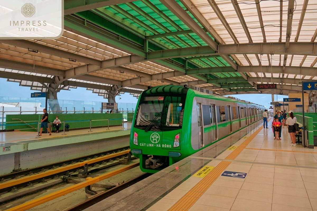 Cat Linh - Ha Đong Metro in Hanoi Veteran Tours