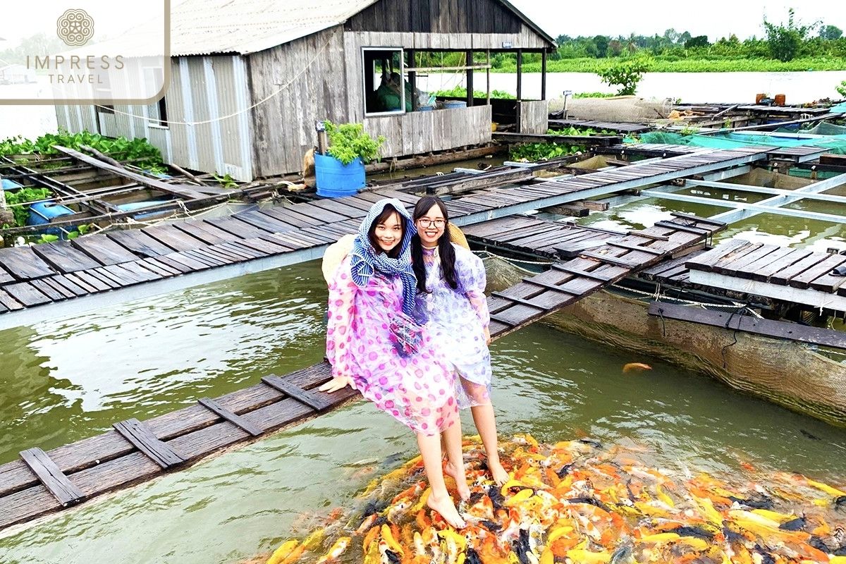 Ben do Co Bac in Can Tho Mekong art tours