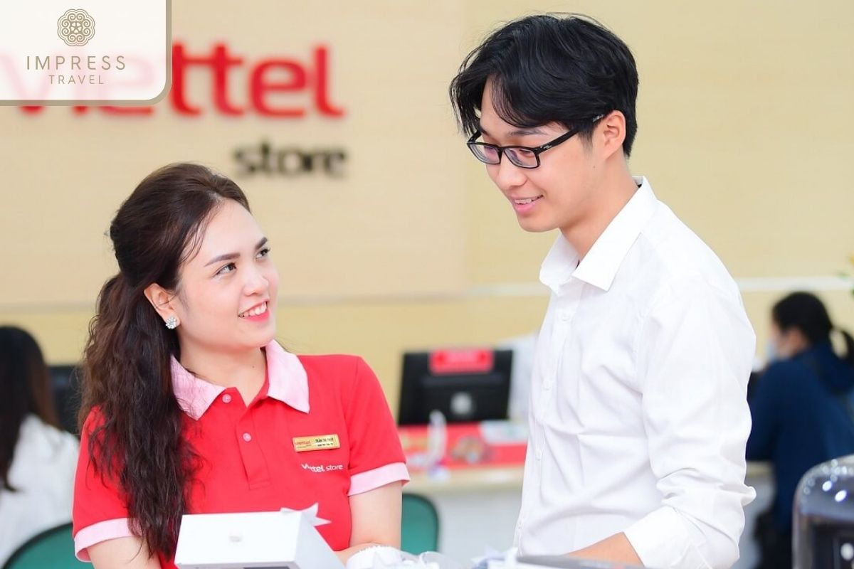 Viettel Store in Buying a SIM Card in Phu Quoc 