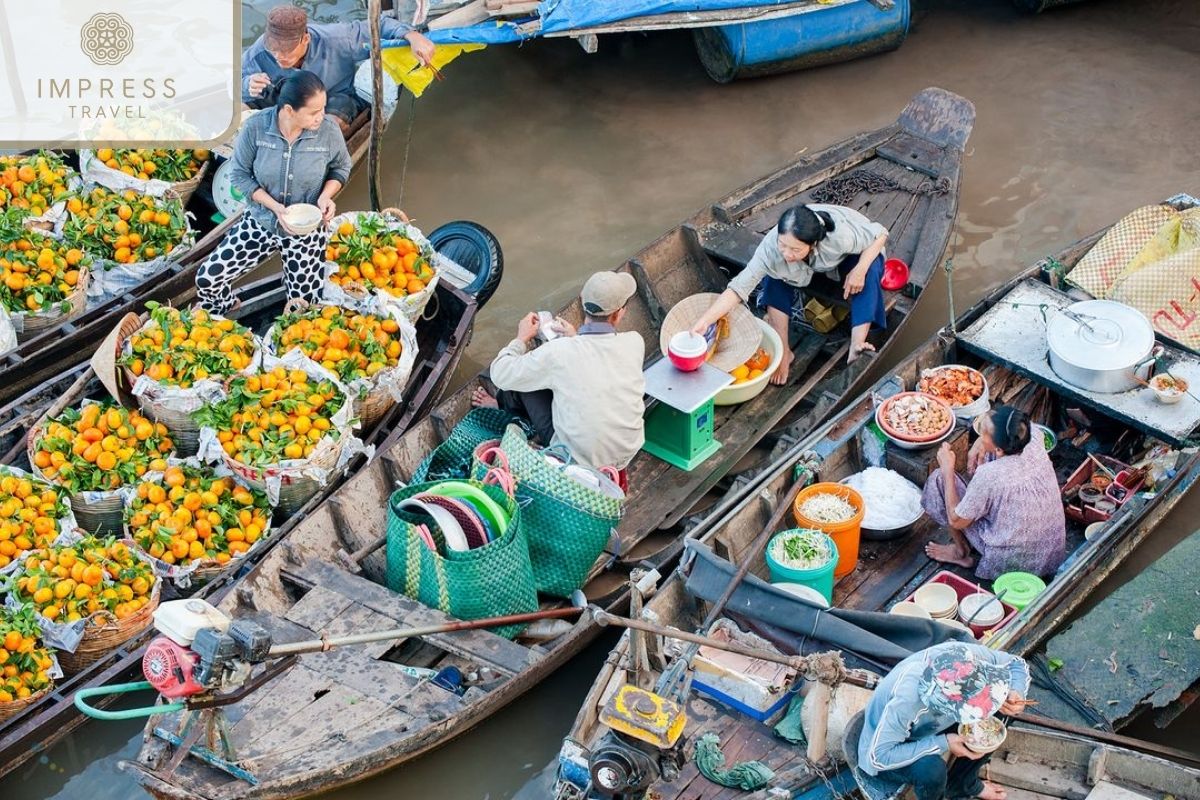 Cai Rang Floating Market