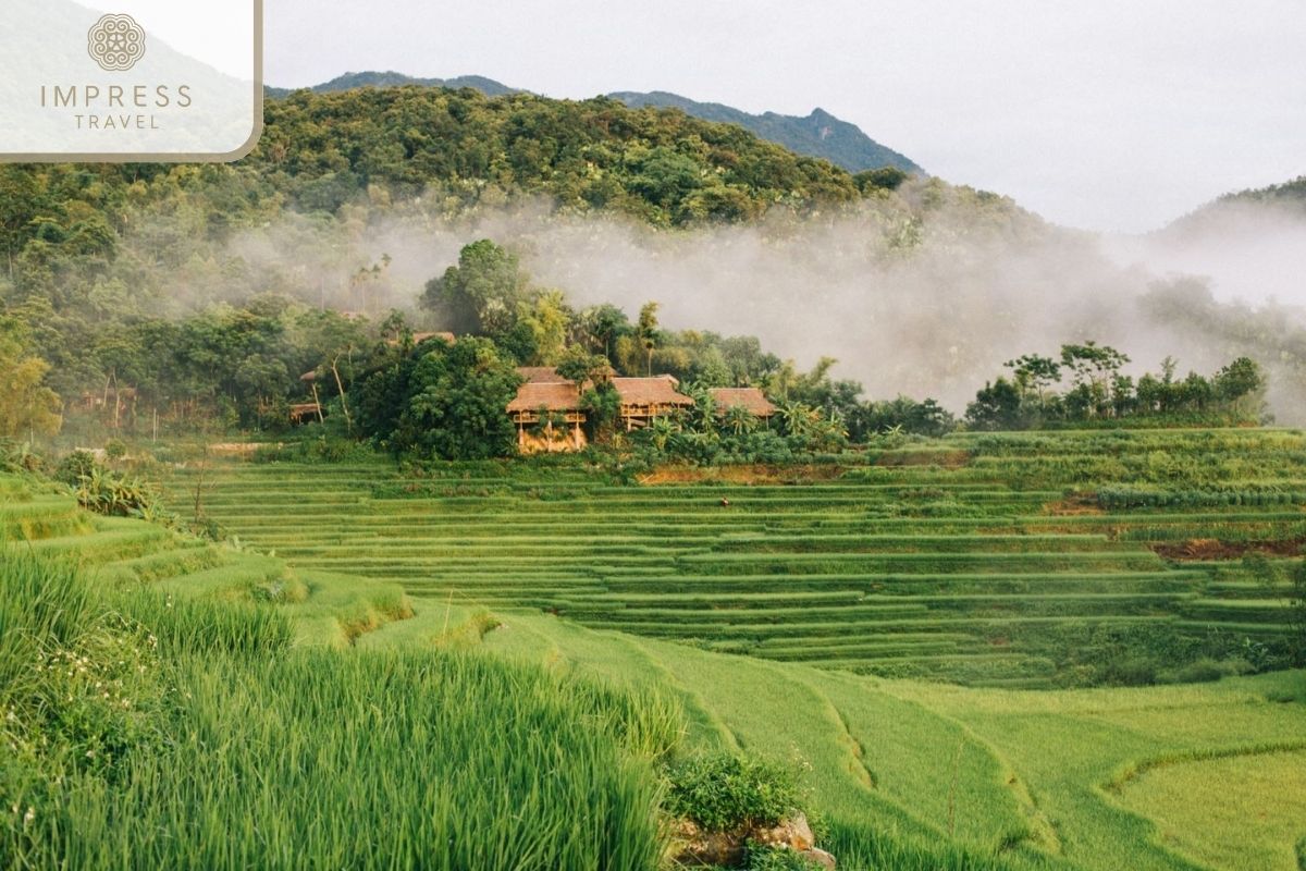 Chom Lan Village in Cultural Pu Luong Muong Ethnic tours