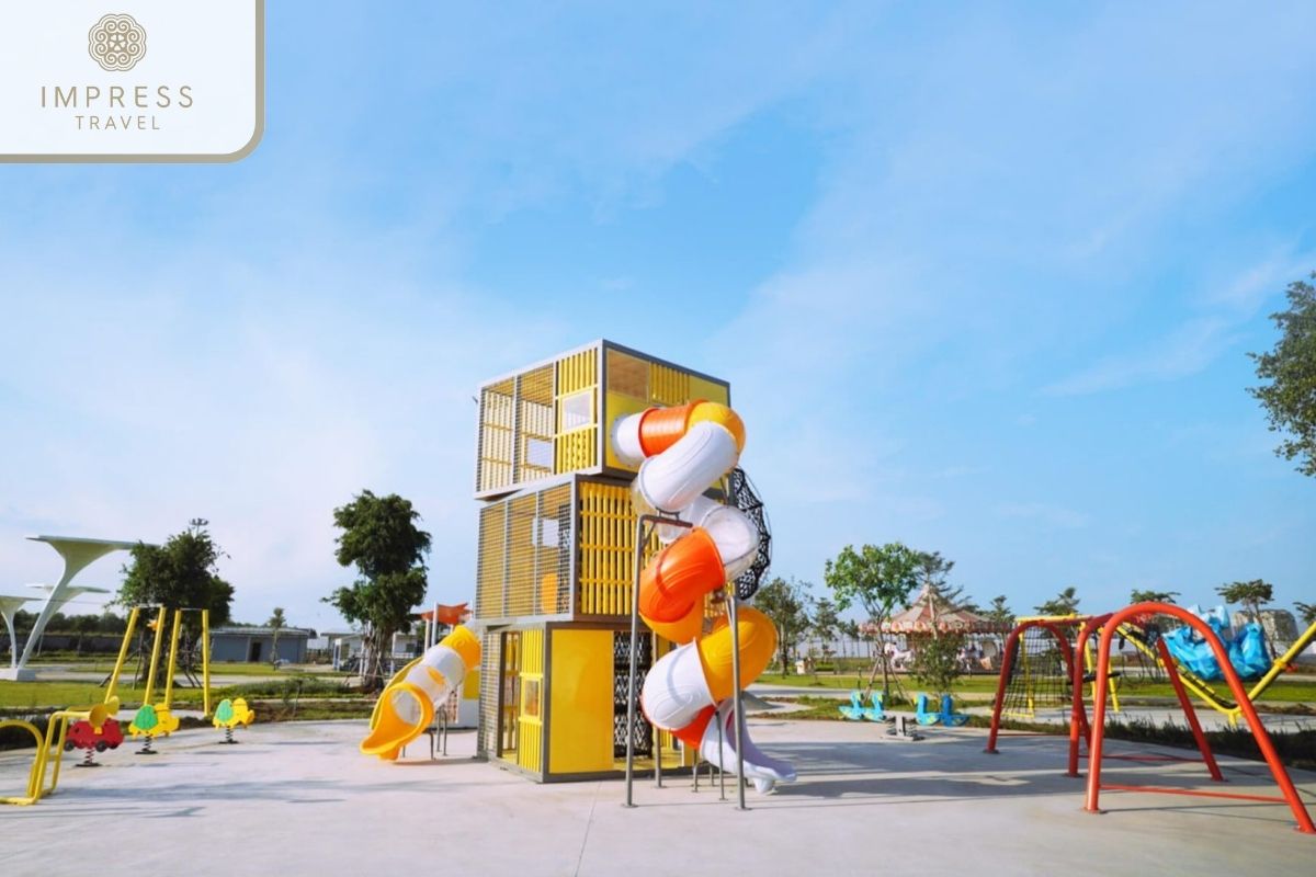 Children's play area in Ho Chi Minh Family Kids tours