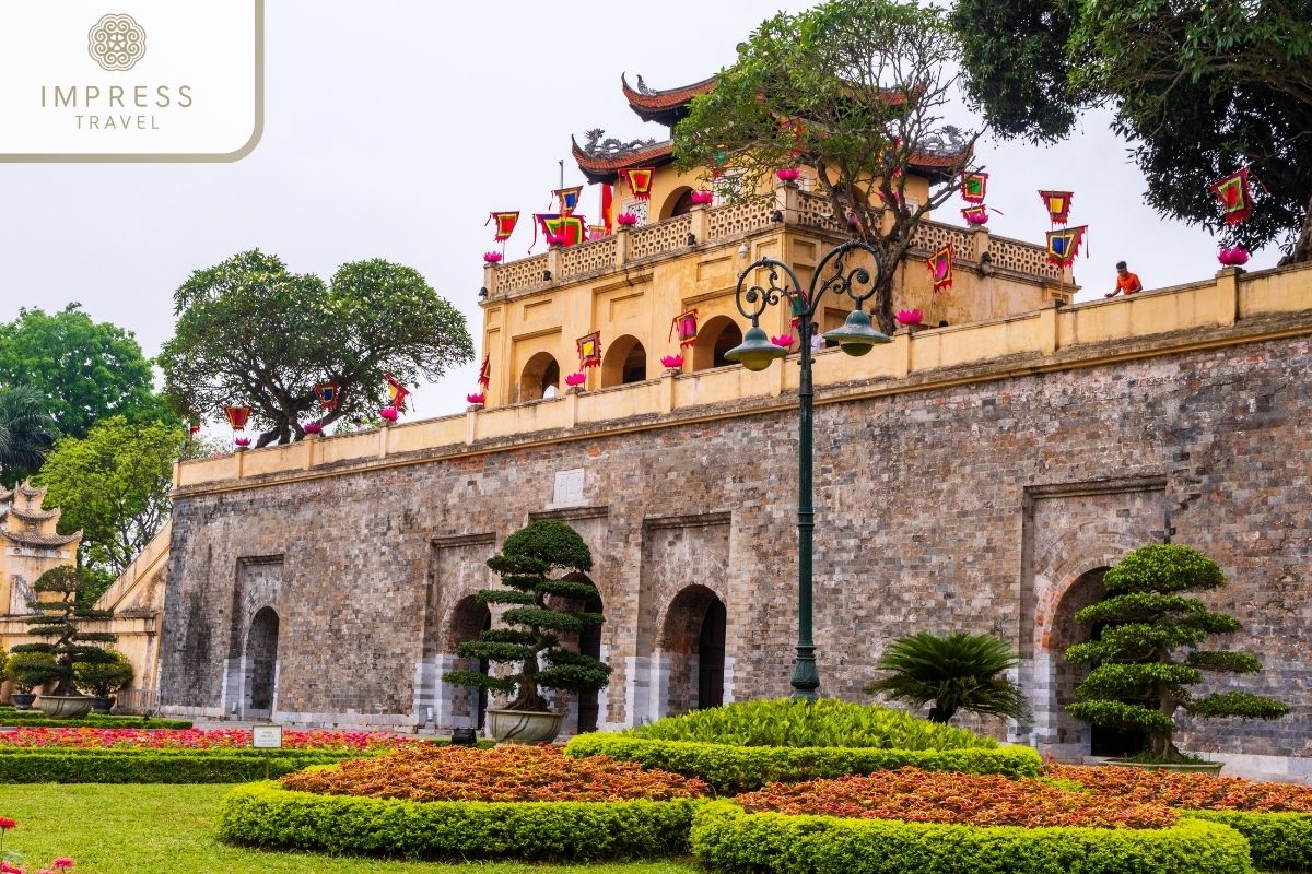 Doan Mon Gate in Imperial Citadel of Thang Long