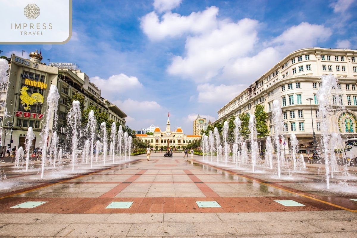 Nguyen Hue Walking Street in Ho Chi Minh City Boat Tours