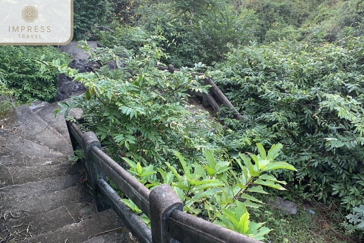 Road to the top of the mountain in Halong Hike Panoramic Tours