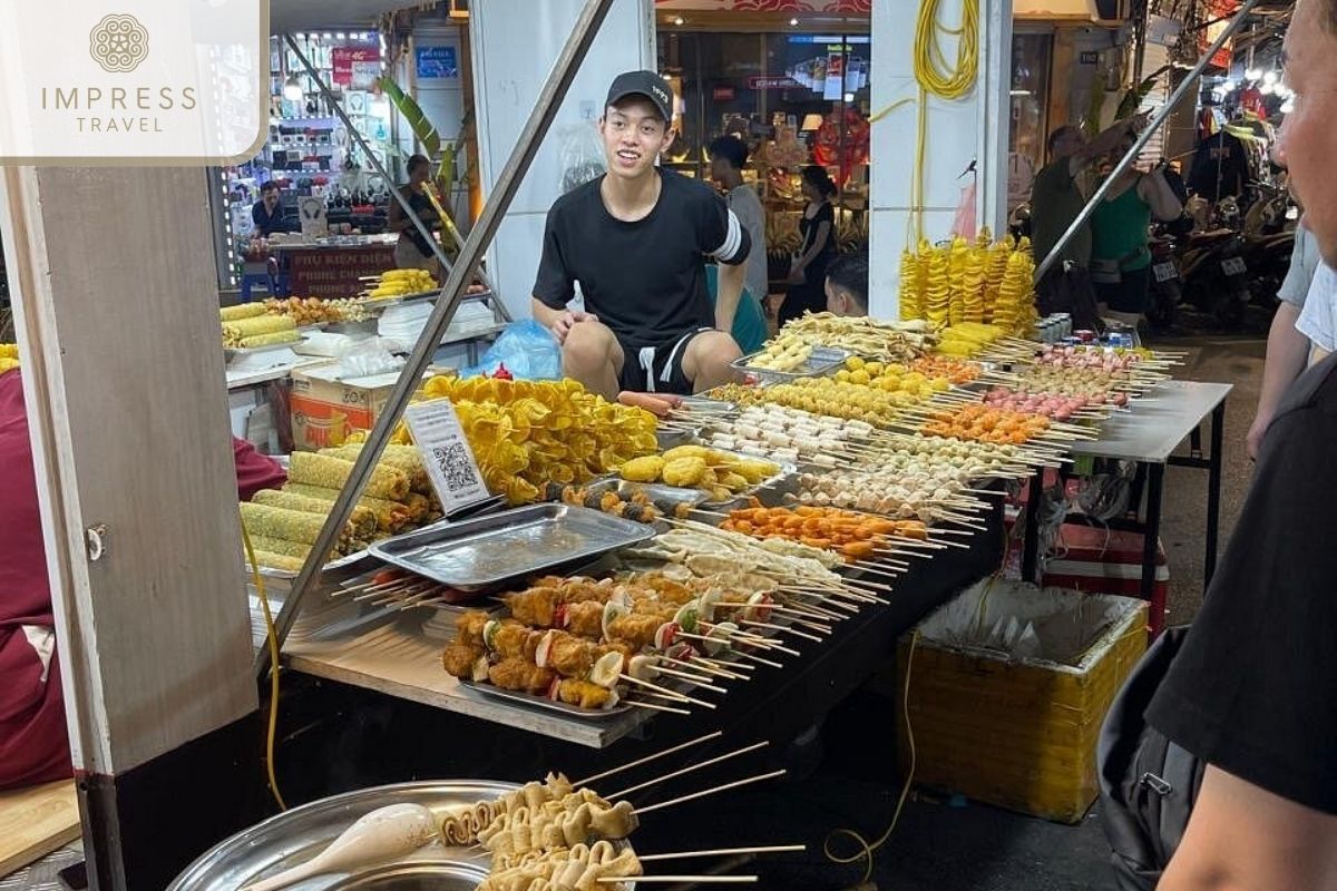 Street Food Adventures in Hanoi Weekend Walking Street