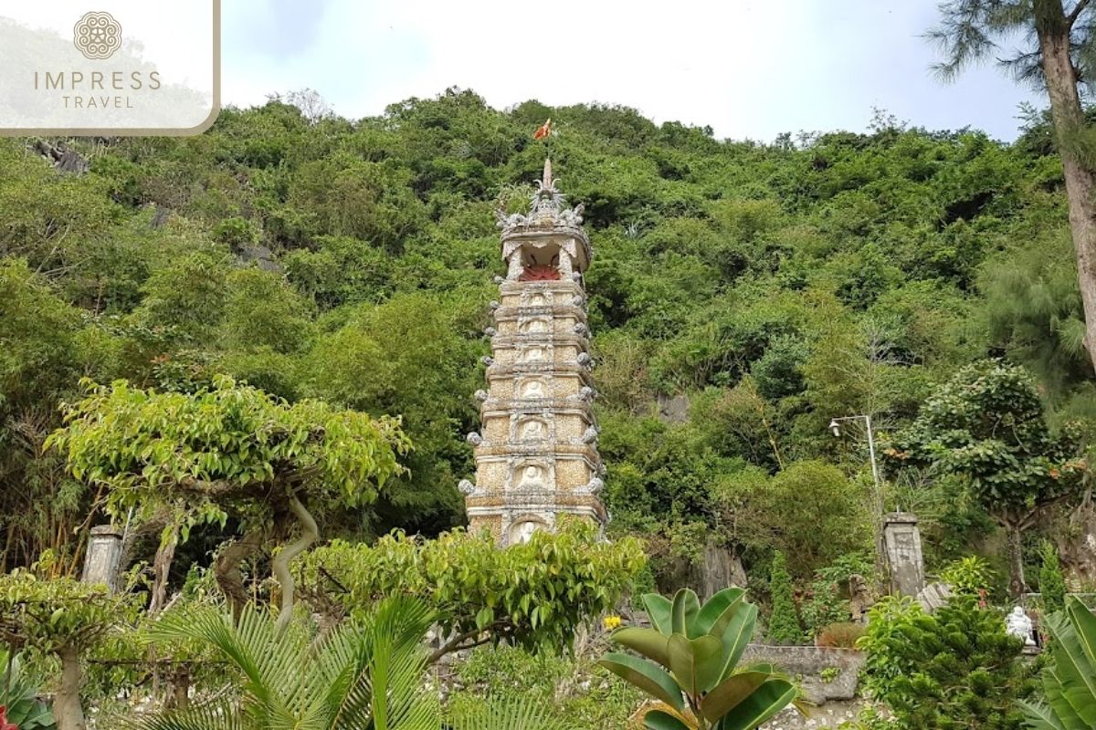 Stupa Tower in Danang Nature Tours