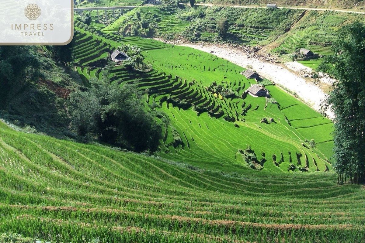 Ku Bao Chay village in trekking tour in Mu Cang Chai