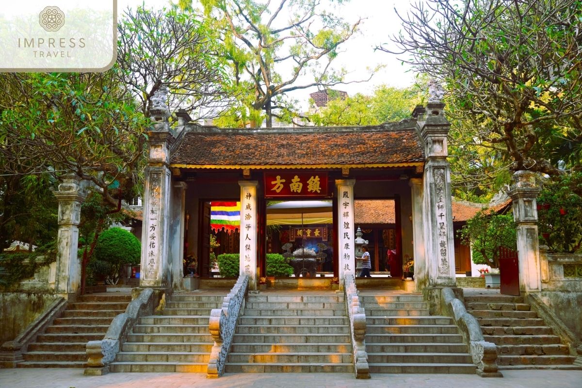 Kim Lien Temple in Hanoi Buddha Tours