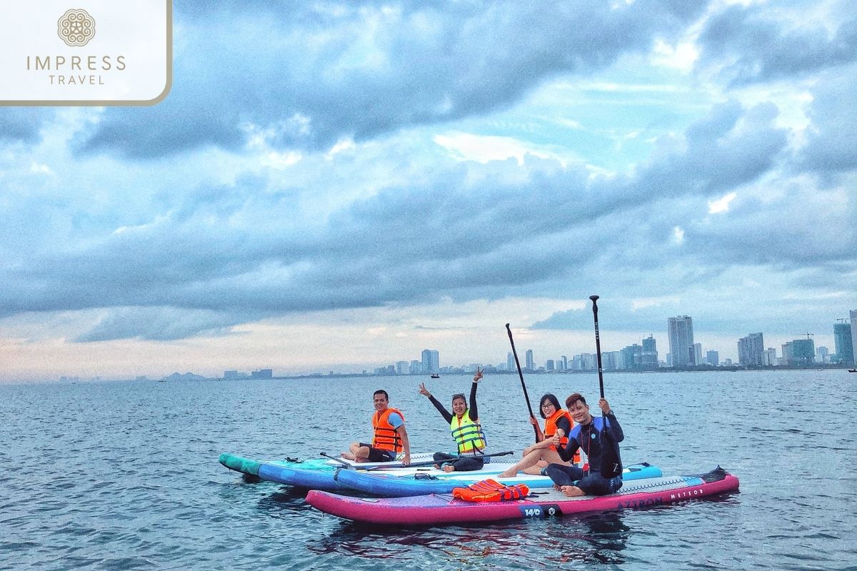 SUP Paddling in Danang Sunrise Tours