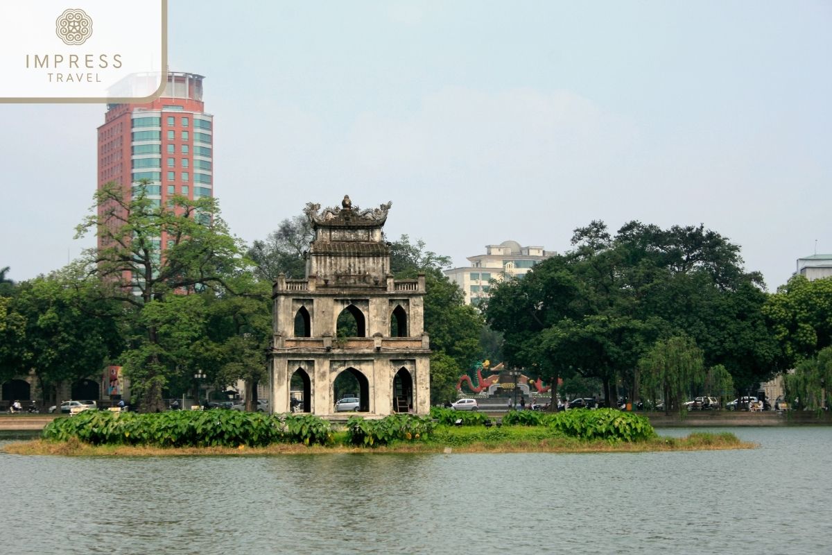 Hoan Kiem Lake in Hanoi Religious Tour